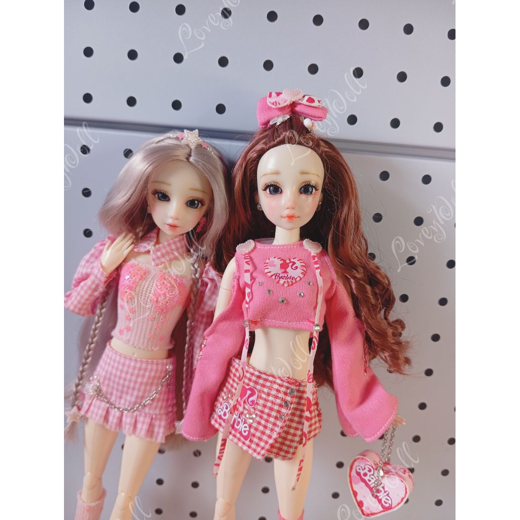 LoveyDoll Restyle Yuna Doll Boneka Pivotal Bjd 30 cm mata 3D