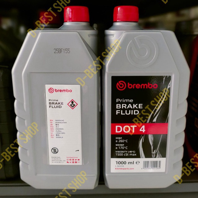 MINYAK REM DOT 4 BREMBO - 1 Liter