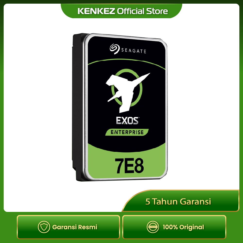 Seagate EXOS 7E8 HDD / Hardisk Enterprise SATA 7200RPM