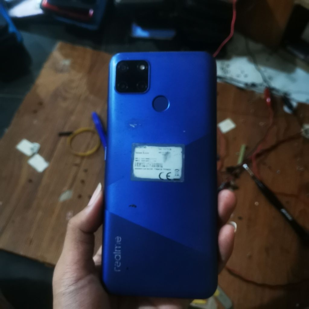 mesin realme c12 hidup