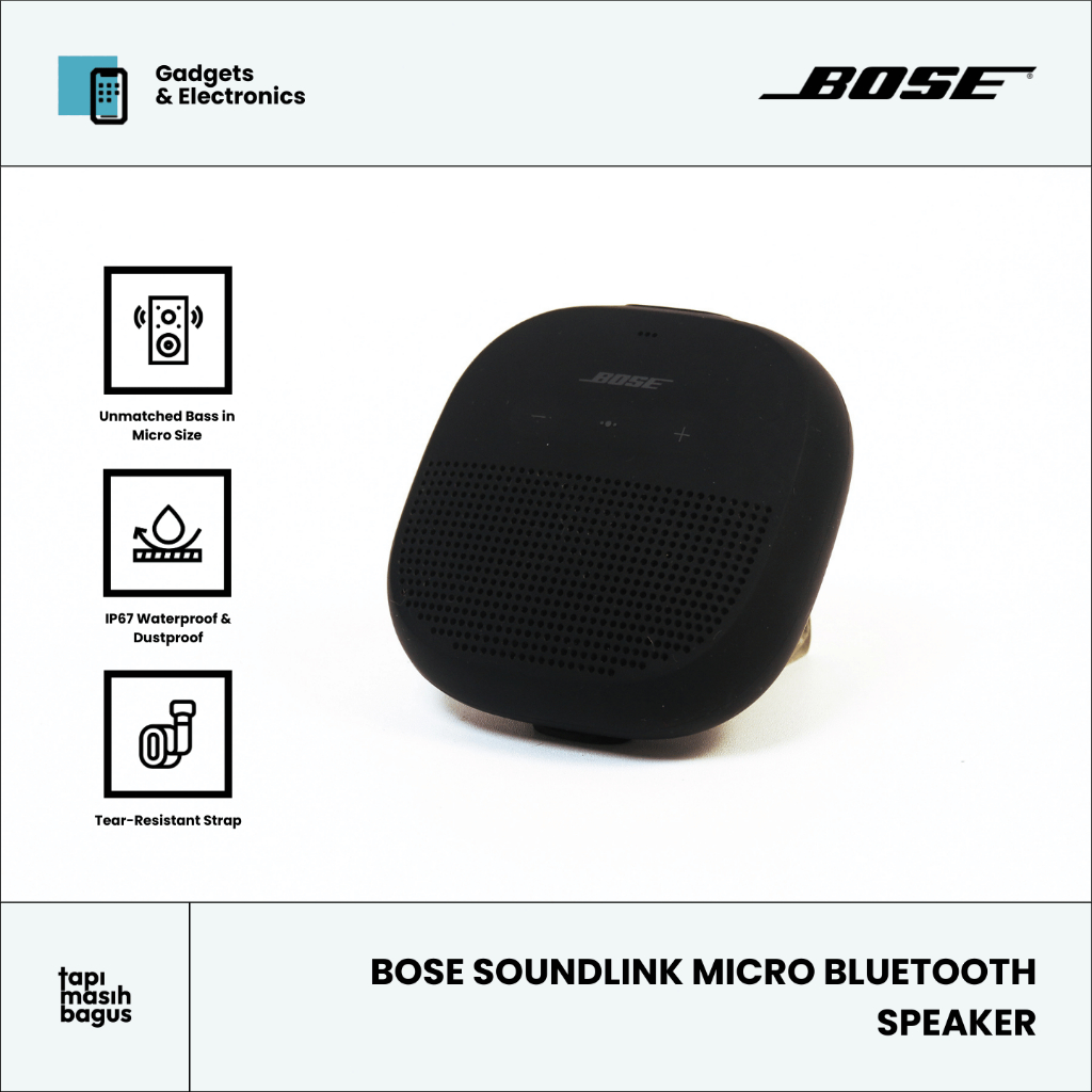 BOSE SOUNDLINK MICRO BLUETOOTH SPEAKER PORTABLE- TMB PRELOVED