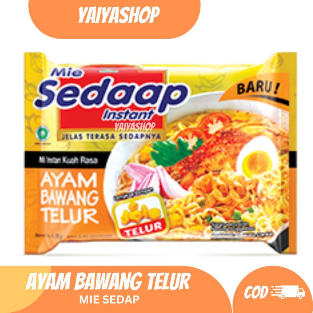 MIE SEDAAP AYAM BAWANG TELUR