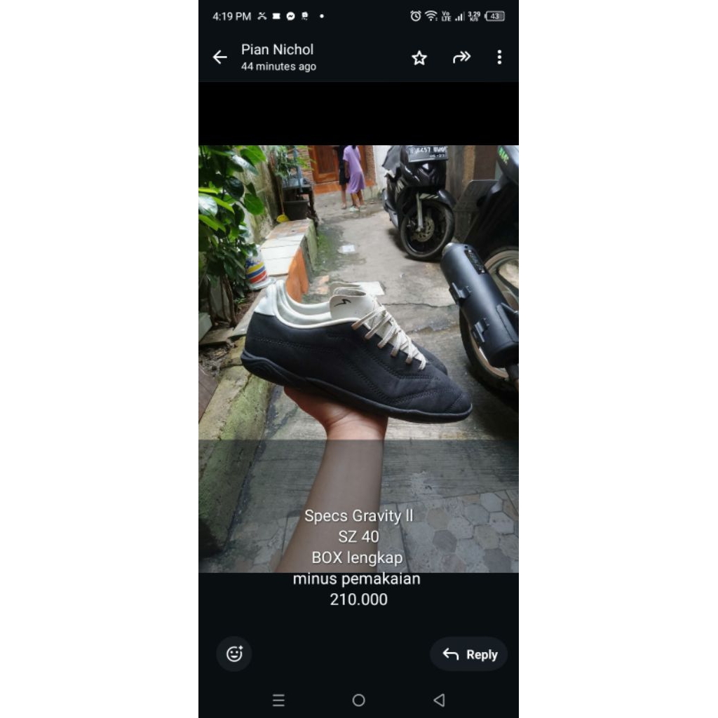 SEPATU FUTSAL SECOND