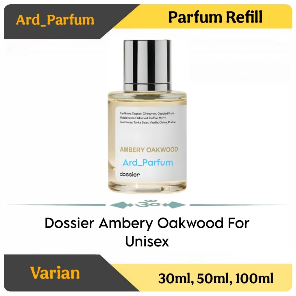 Parfum Refill Dsr. Ambery Oakwood For Unisex