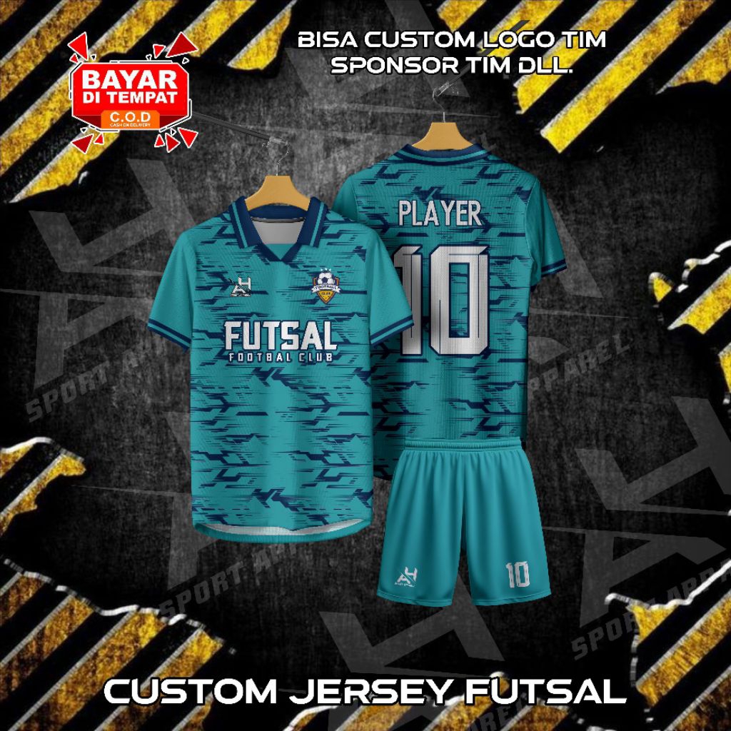 AHSPORT APPAREL | CUSTOM JERSEY FUTSAL | JERSEY TIM | JERSEY CLUB
