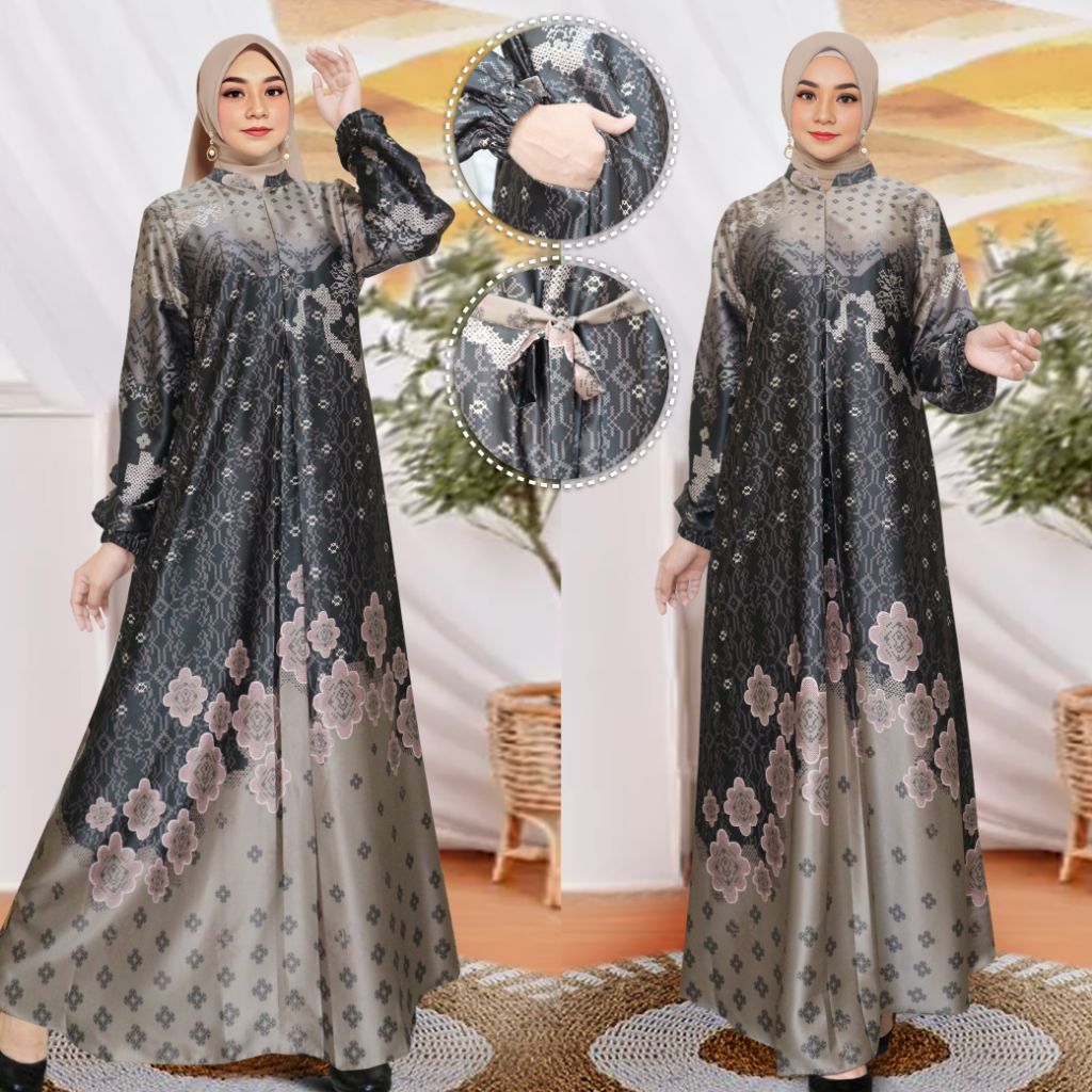 DRES motif Aura silk bahan premium.