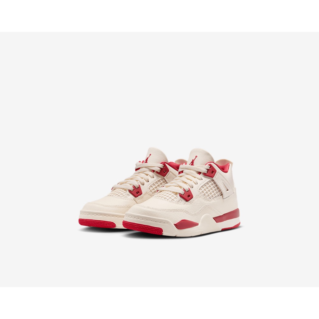 Sepatu Basket Anak Nike Jordan 4 Retro (PS) Valentine HV4385-108