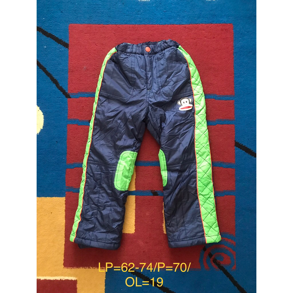 celana winter ski snowboard salju musim dingin anak paul frank second like new