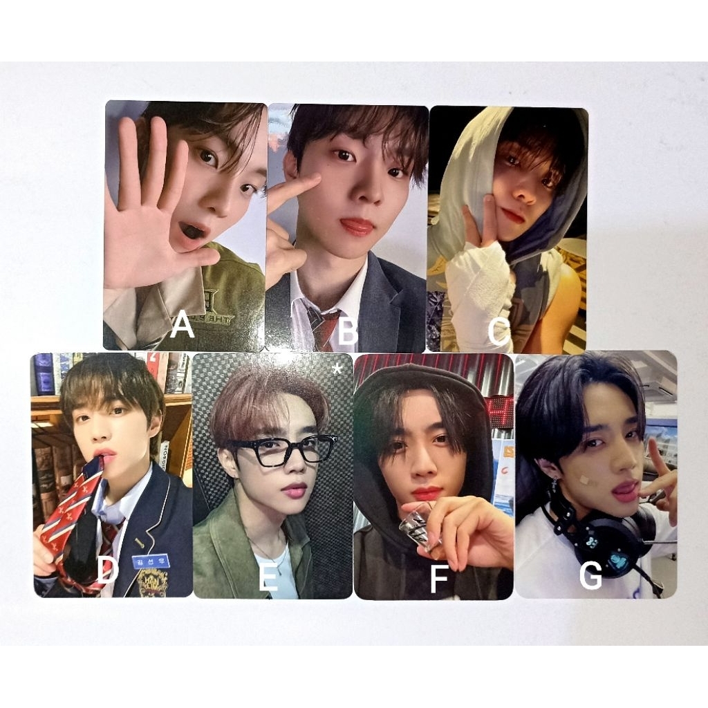 Part 17 Readystock Photocard PC THE BOYZ TBZ Q Changmin kyu kim sunwoo md fancon b land benefit 50k 