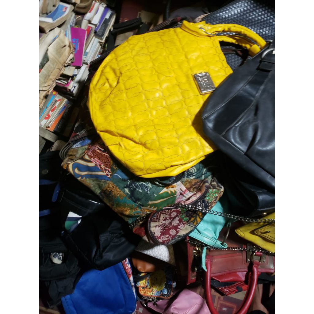 obral tas seken wanita 8pcs 100k cuci gudang
