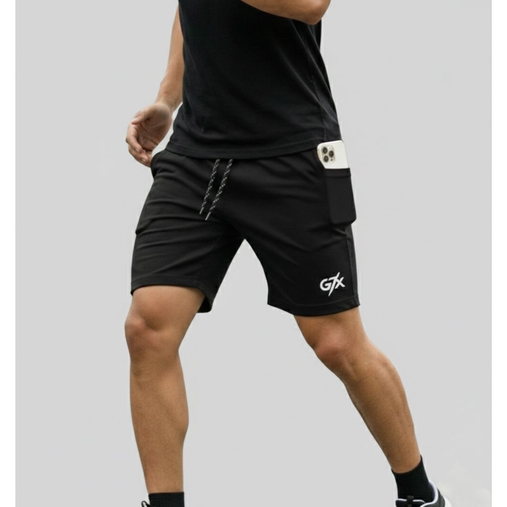 Celana Pendek buat nyantai atau Olahraga Pria Wanita G7X Gym Running Shorts Mesh Breathable Premium 