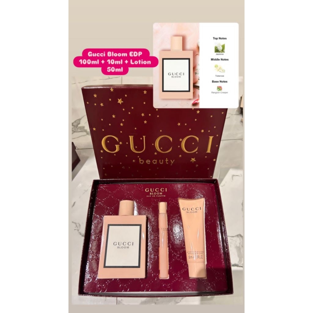 PARFUME GUCCI BLOOM EDP SET