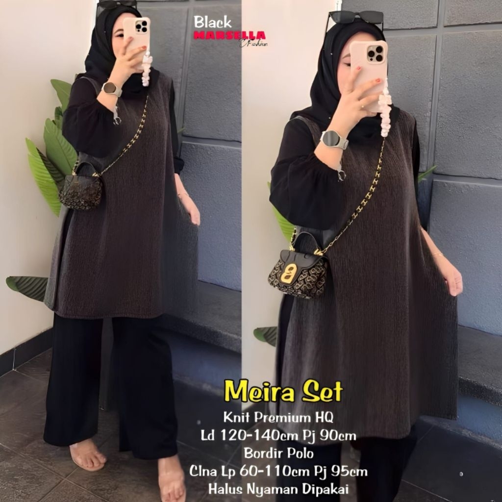 mayya setelan kaos dan celana knit import ori w&w kaos rajut jumbo ld 120 ld 130 xl xxl celana highw