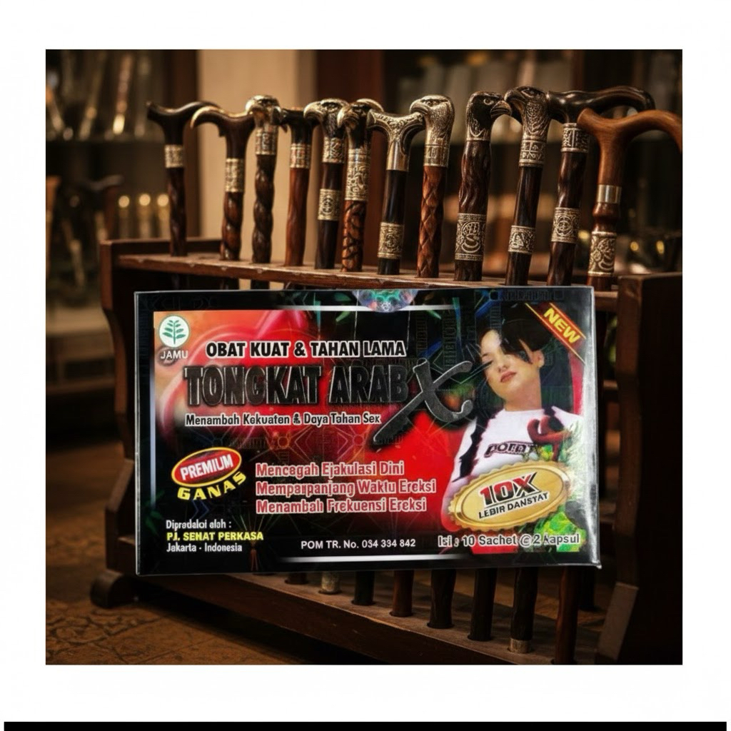 Kapsul ArabTongkatArabX Asli