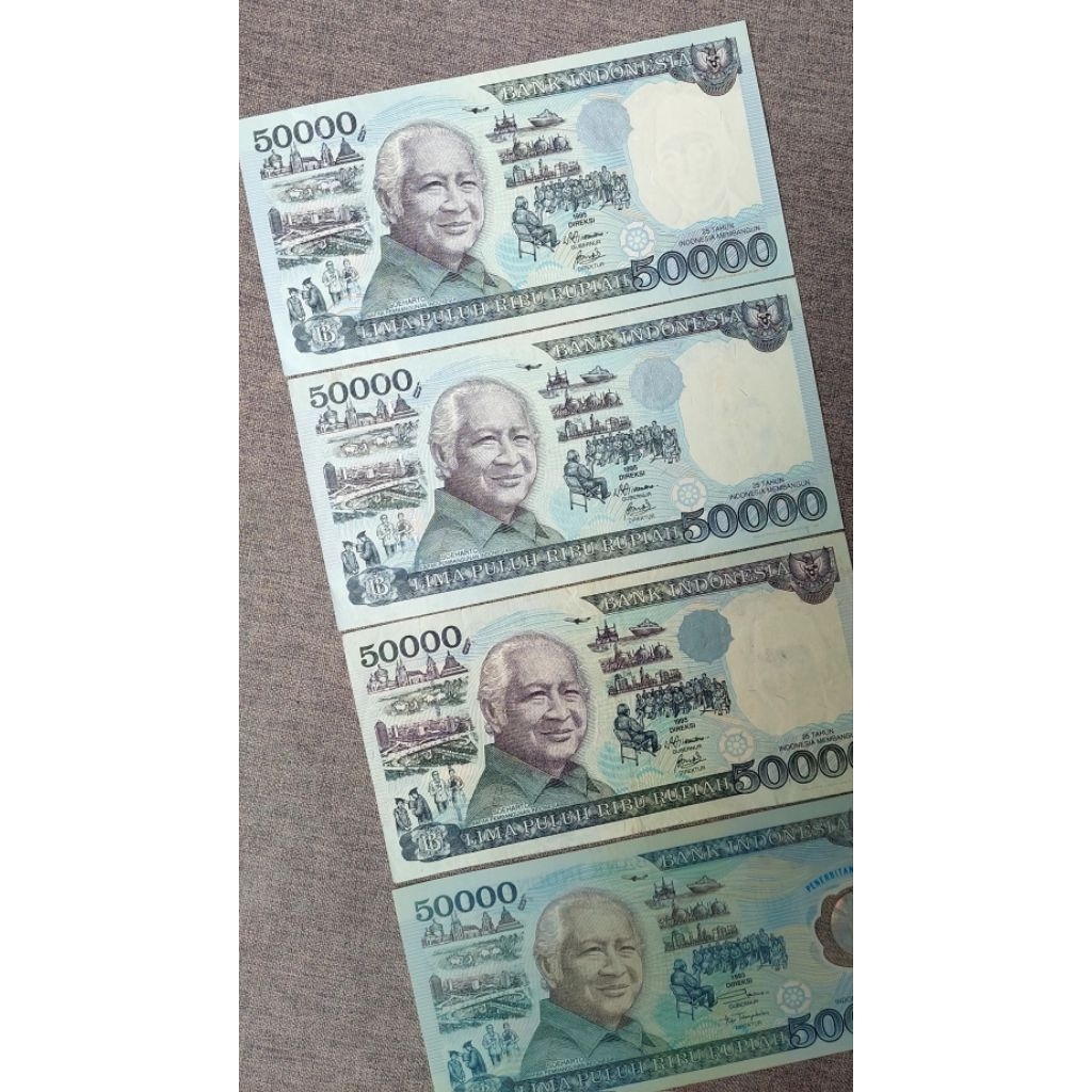 Uang kertas Presiden Soeharto