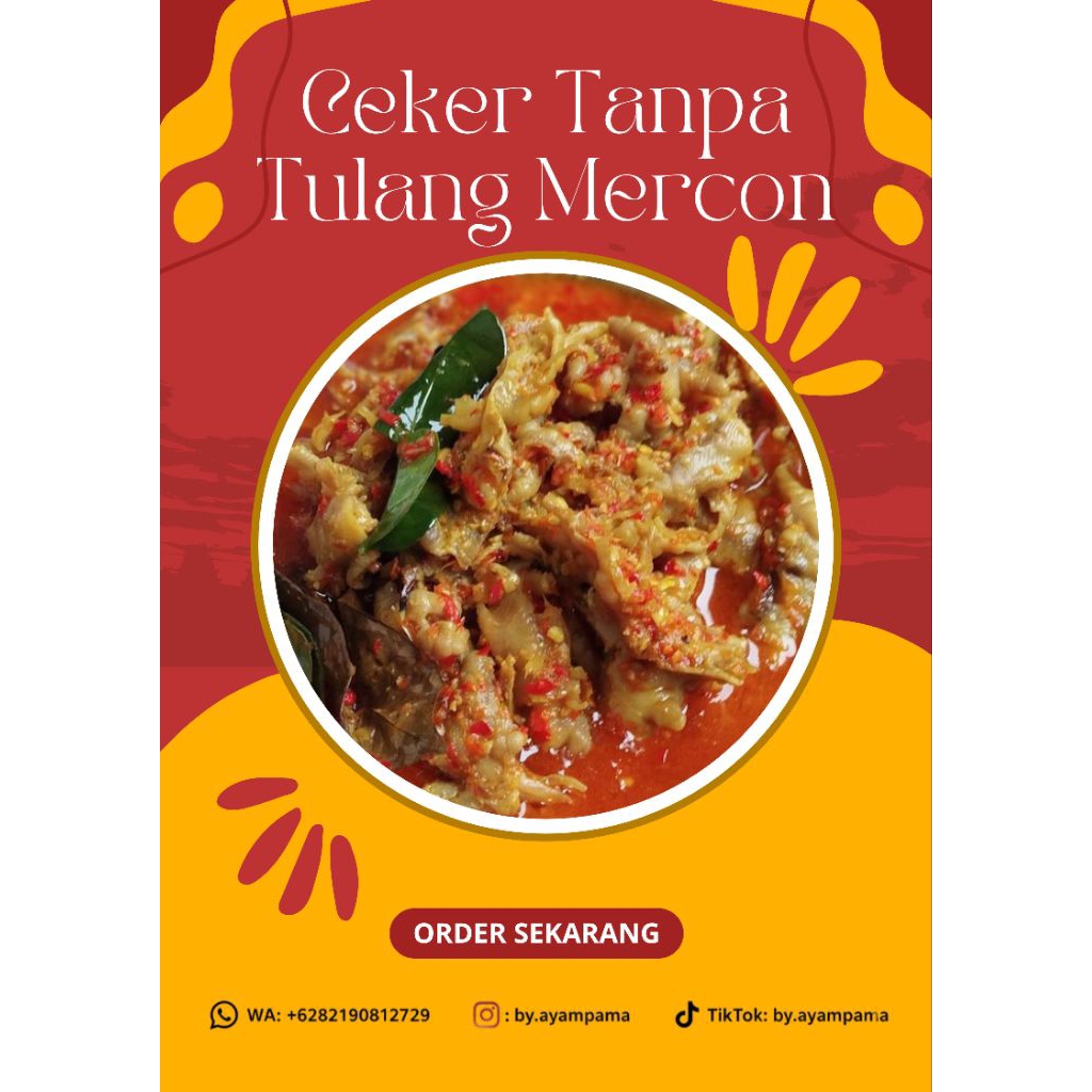 PAMA Ceker Tanpa Tulang Mercon Frozen 150gr