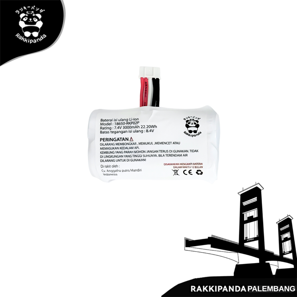 RakkiPanda - Baterai Mesin Ingenico Apos A8