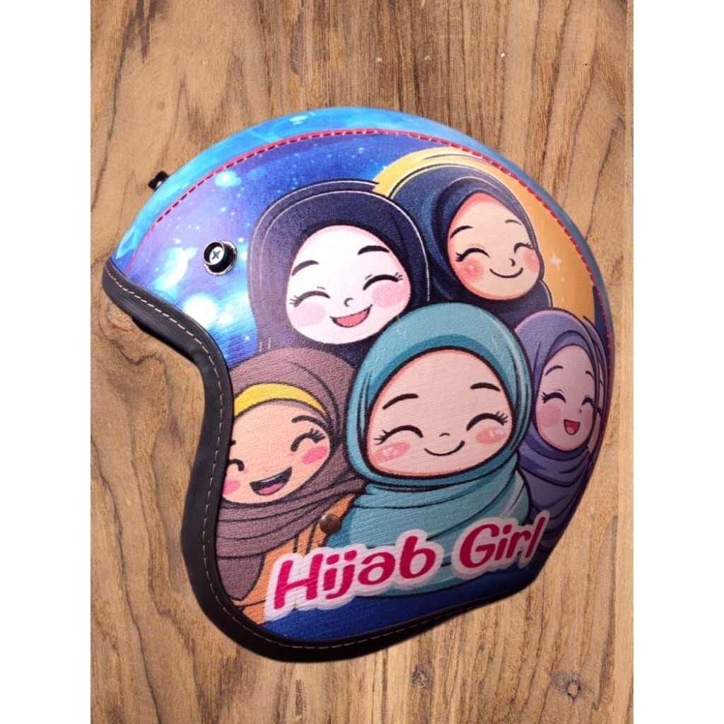 Helm Bogo Anak Motif Cewek