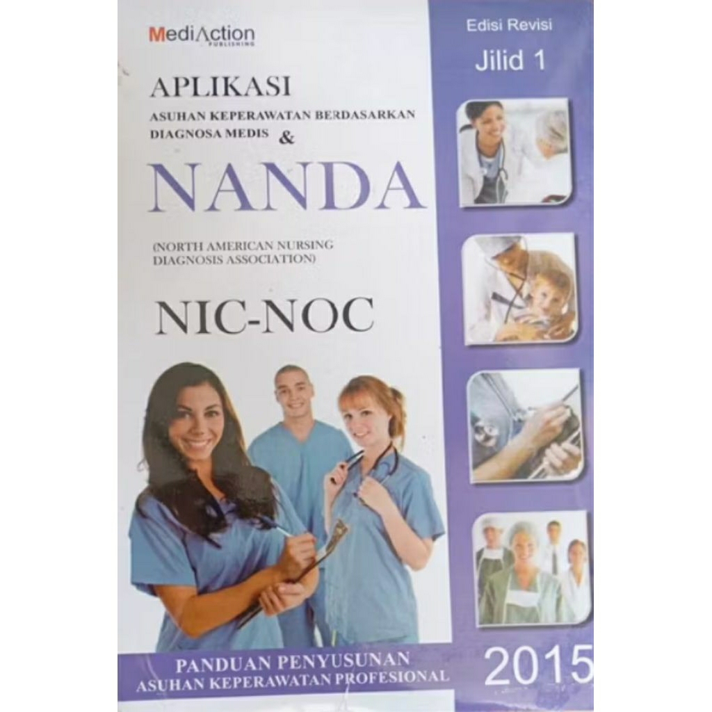 paket 3 buku aplikasi Nanda Nic-Noc