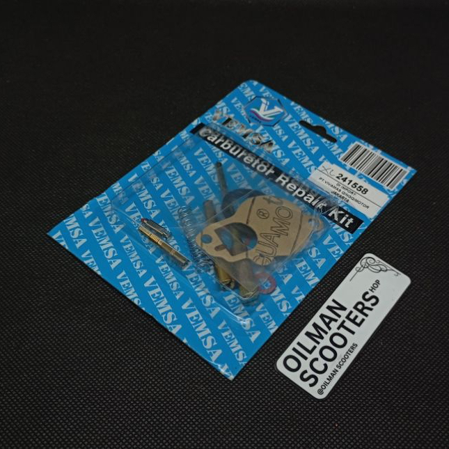 REPAIRKIT KARBU VESPA REPAIRKIT KARBURATOR VESPA KIT KARBU VESPA PX EXCEL SPARTAN ORIGINAL VEMSA