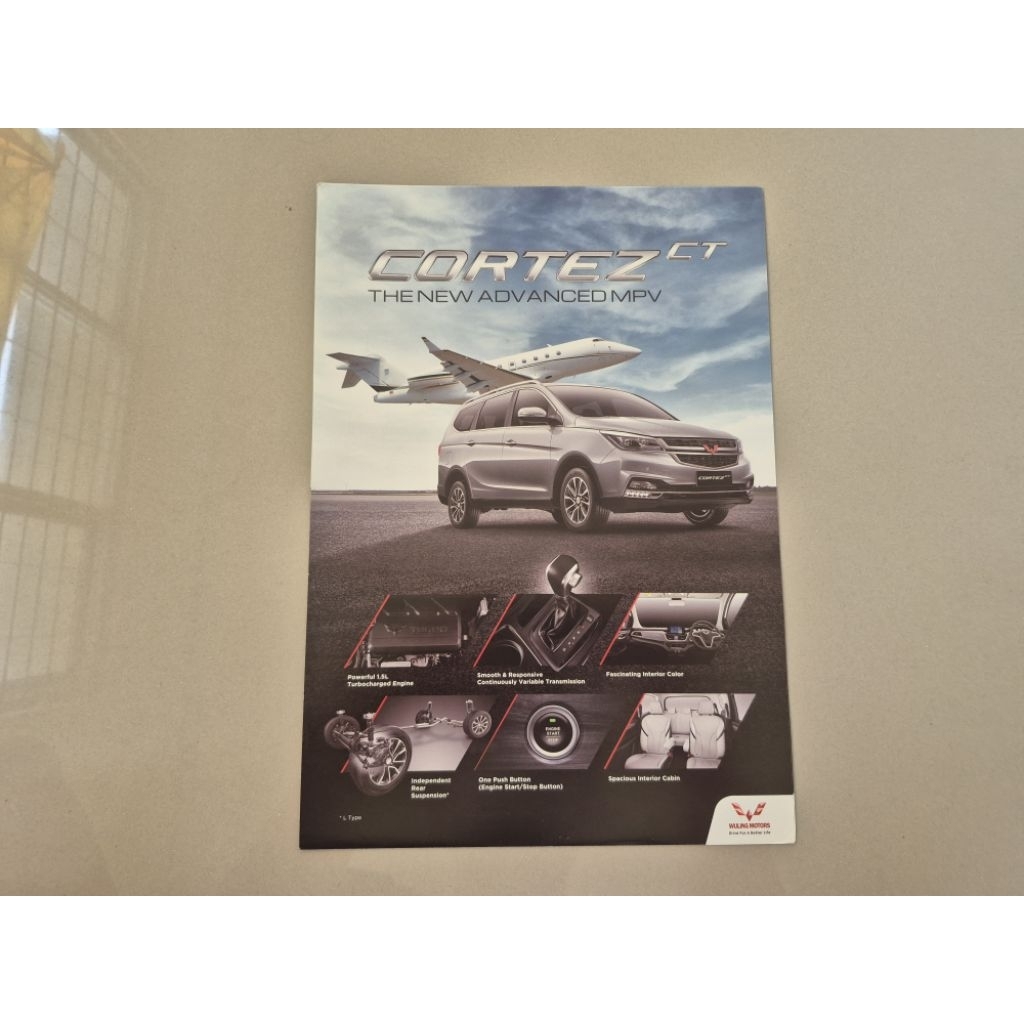 brosur katalog mobil wuling cortez ct 2019 flyer