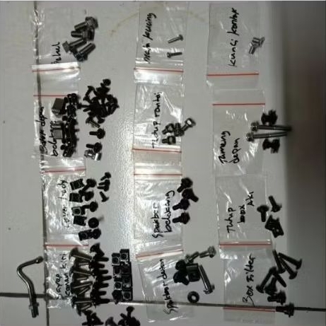 baut full body motor supra x 125d / Supra 125cc tahun 2005-2006