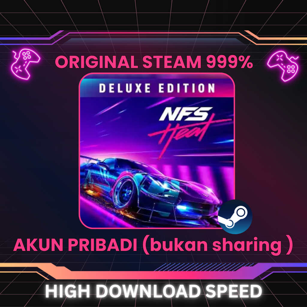 Need For Speed Heat – Game PC Steam (Original) | Full Update DLC | Masuk ke Akun Pribadi