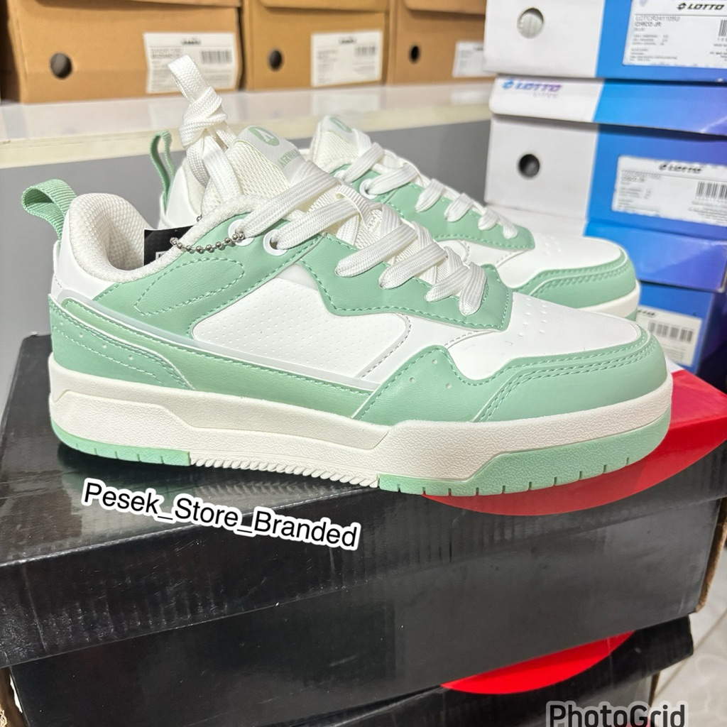 Sepatu Airwalk Chance Original putih hijau size 36 saja original sale