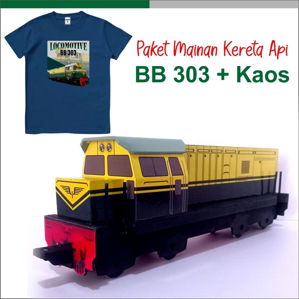 Mainan Kereta BB303+Kaos