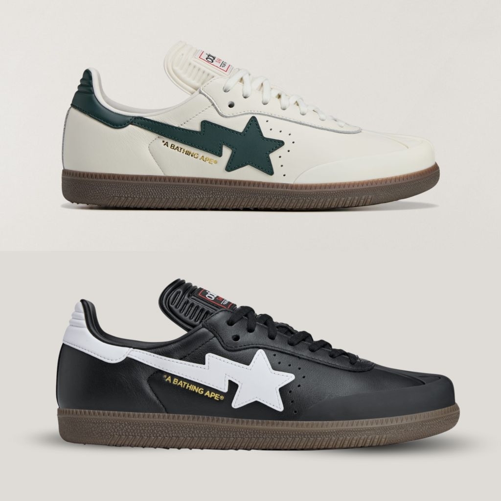 Sepatu Adidas Casual Samba Bape Shoes JR9246 Original