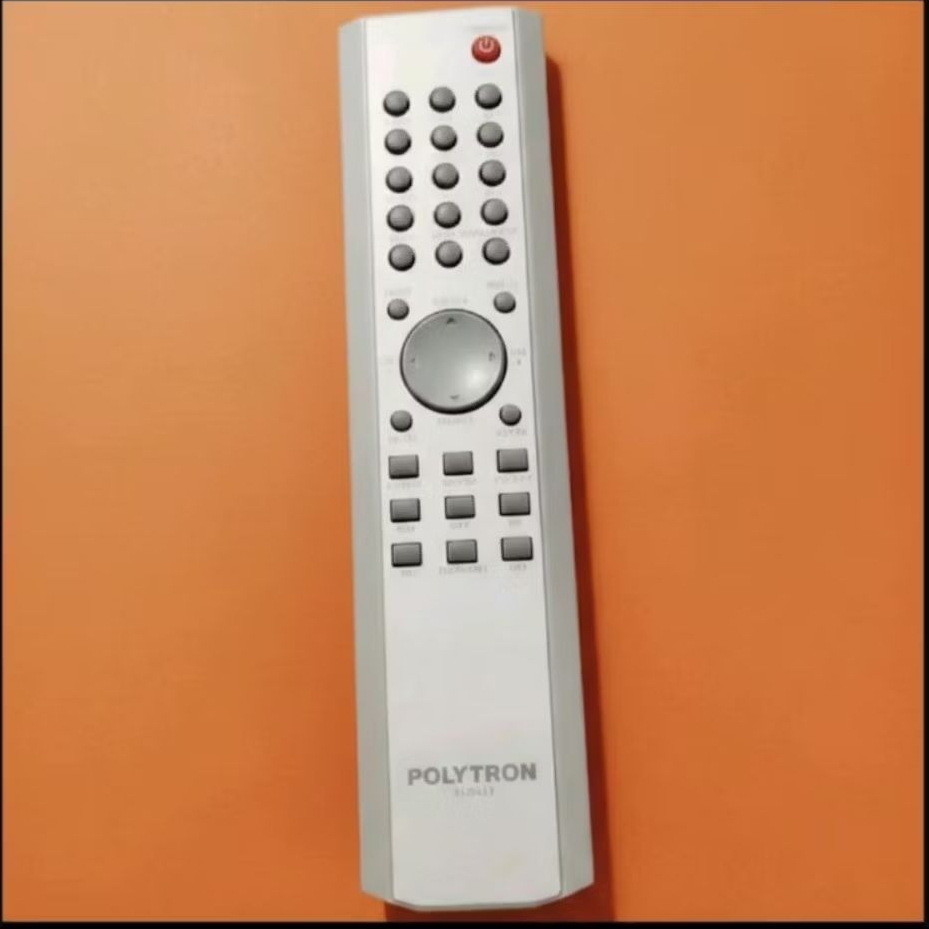 Remote Control TV TABUNG SLIM POLYTRON 81D687 Original