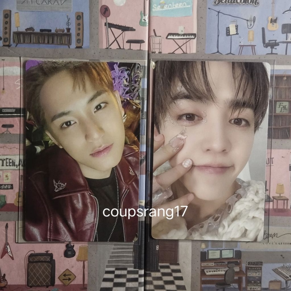 (cek deskripsi) PHOTOCARD OFFICIAL SEVENTEEN SCOUPS MINGYU BURSTDAY CXM