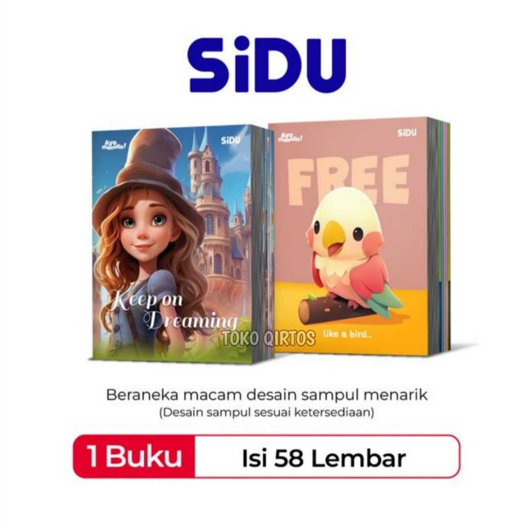 BUKU TULIS SIDU 38 LEMBAR 1PACK-10BUKU PROGRES TOKO QIRTOS