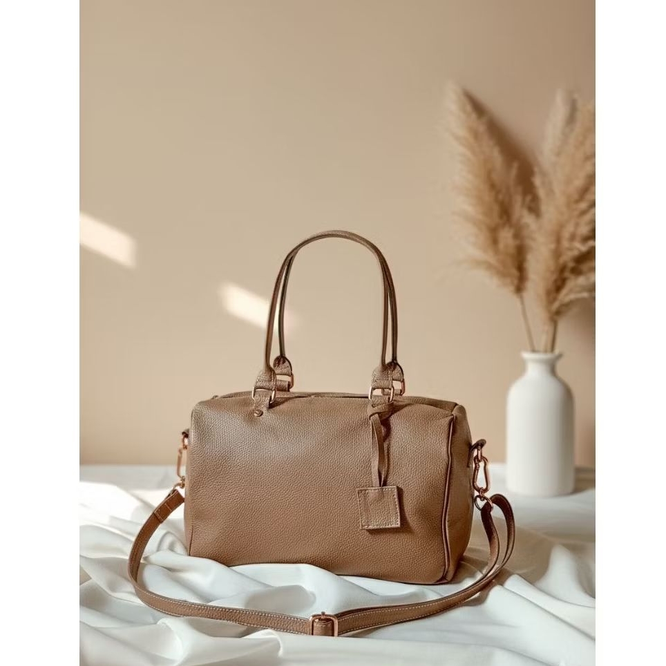 Nurika handmade Speedy tas kulit asli