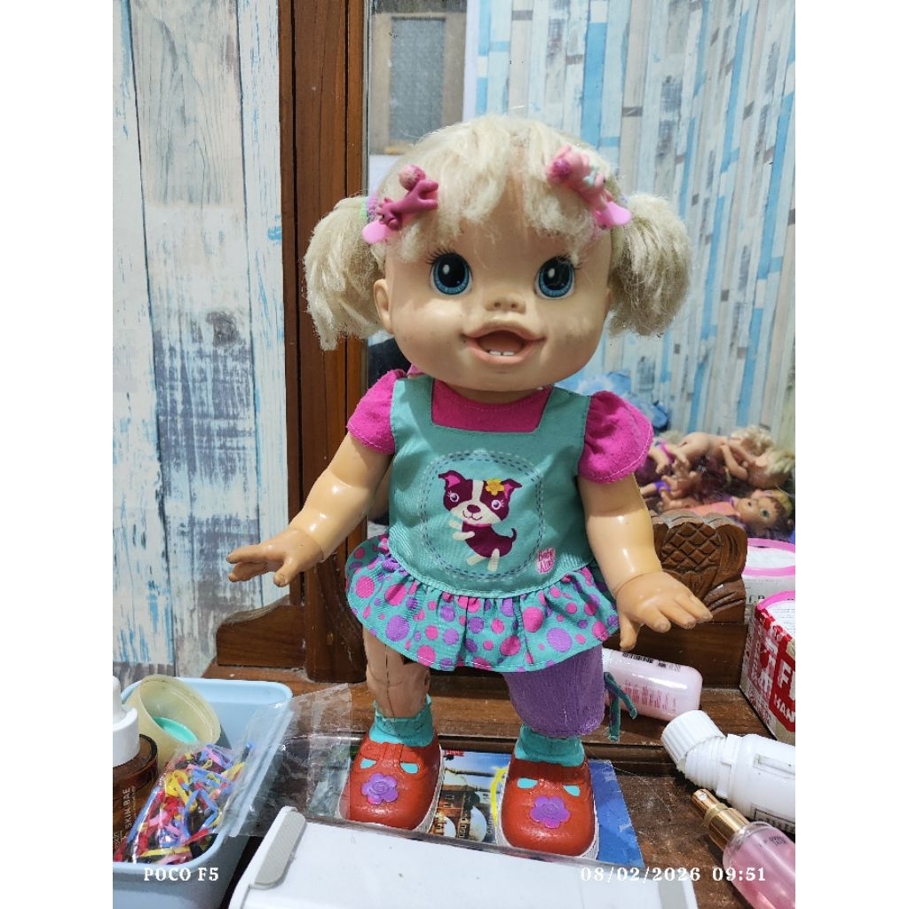 Baby alive wanna walk elektrik on