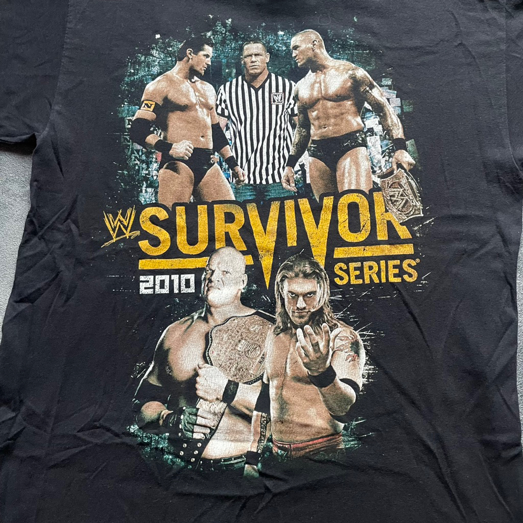 kaos WWE baju smackdown WWE Survivor 2010 tshirt