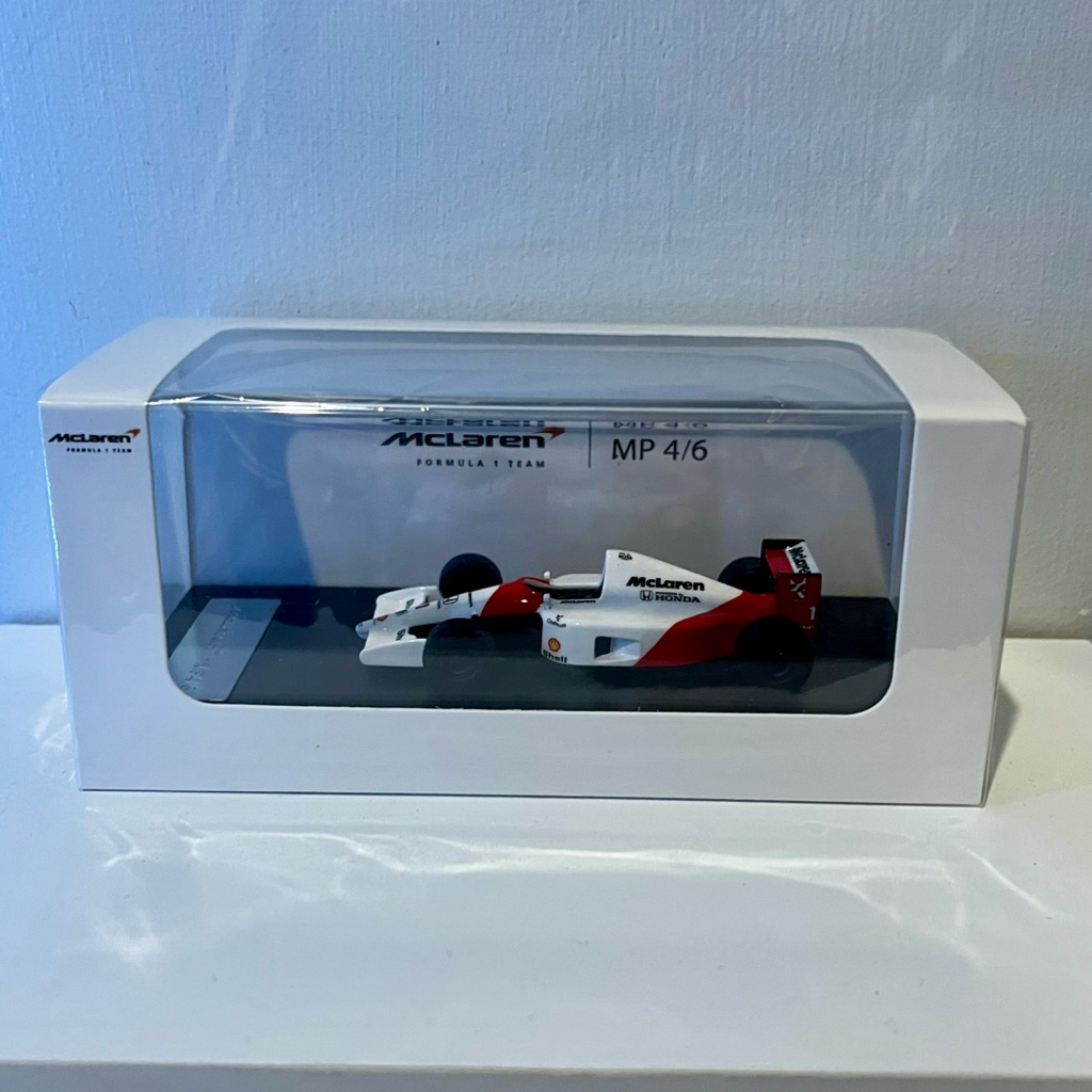 LCD Models 1/64 McLaren MP4/6 Ayrton Senna