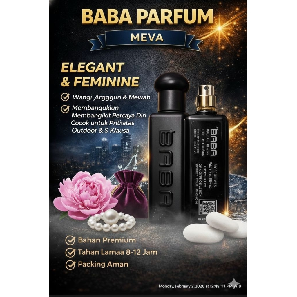 Baba Parfum Unisex Eau De Parfume - MEVA
