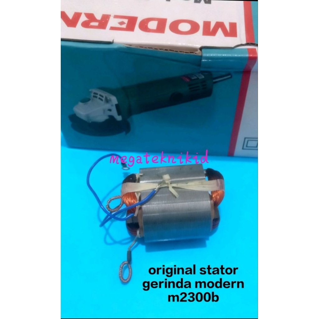 original stator mesin gerinda modern m2300b