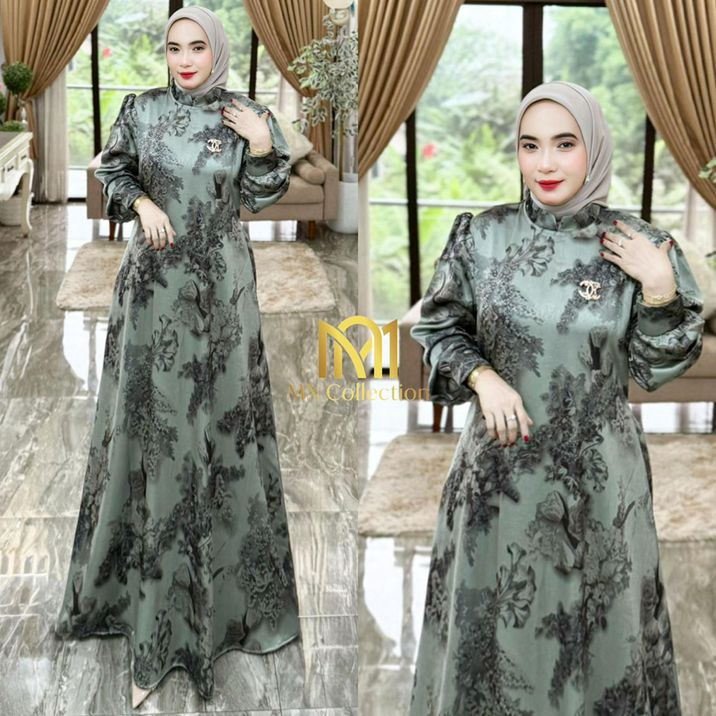 GAMIS ZURICH SILK MEWAH ELEGAN BY MN COLLECTION