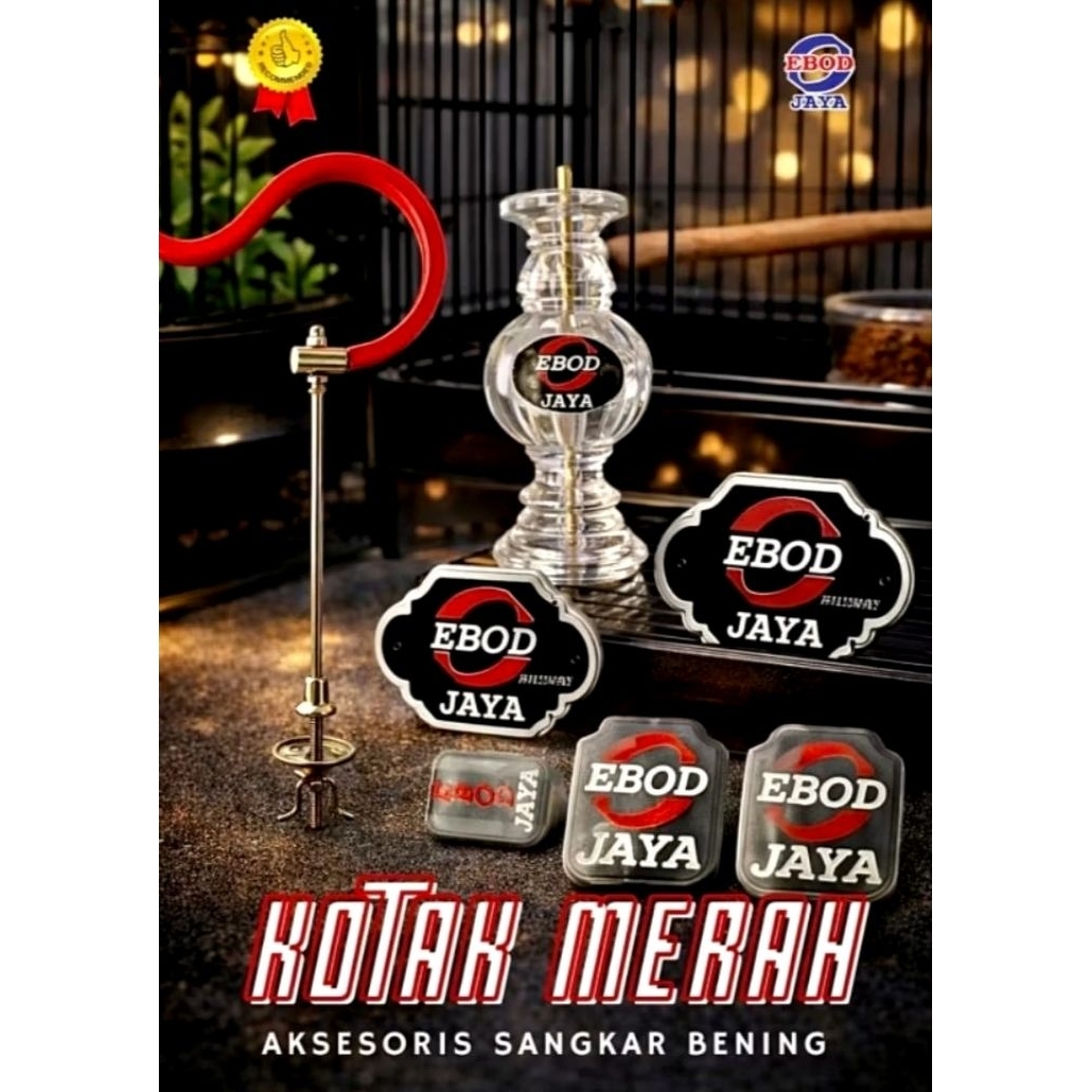 fulset Variasi bening ebod jaya original sangkar kotak terbaru