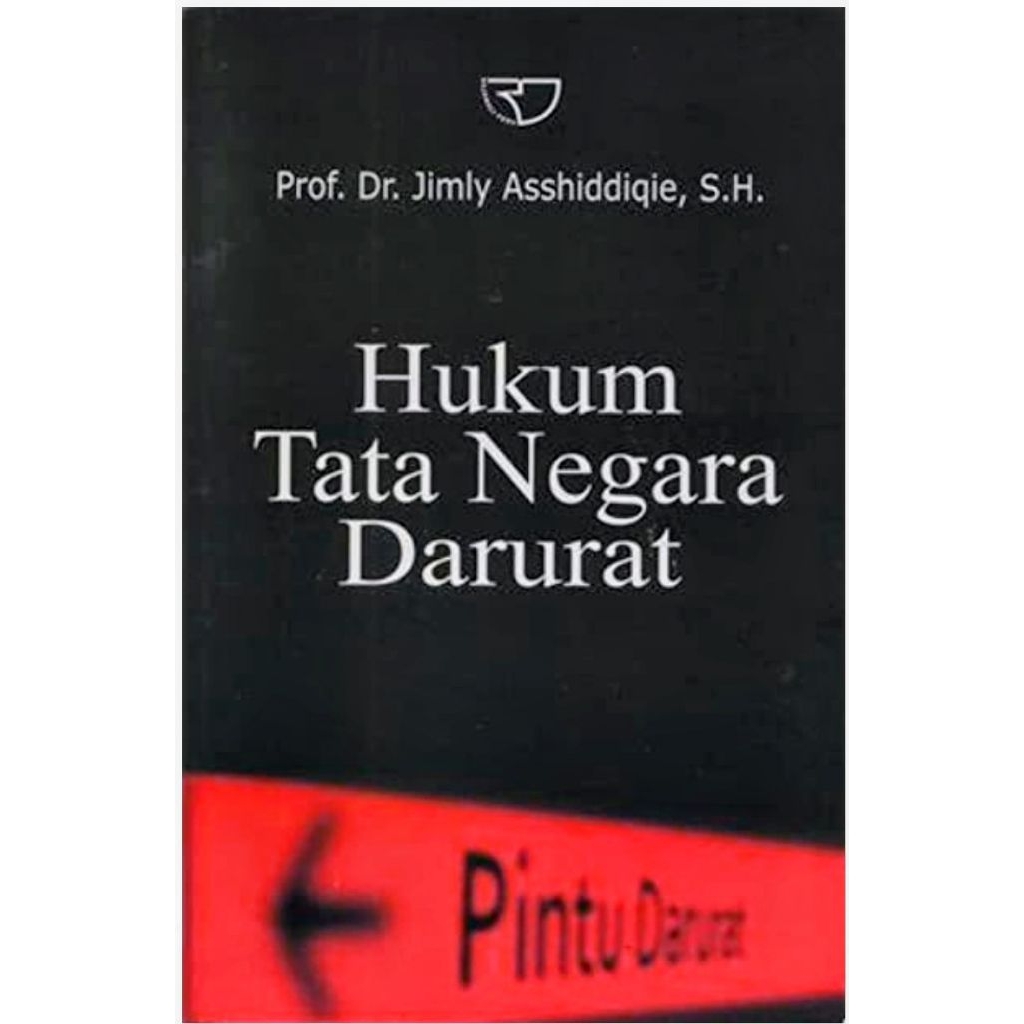 Original Hukum Tata Negara Darurat Prof Dr Jimly Asshiddiqie SH