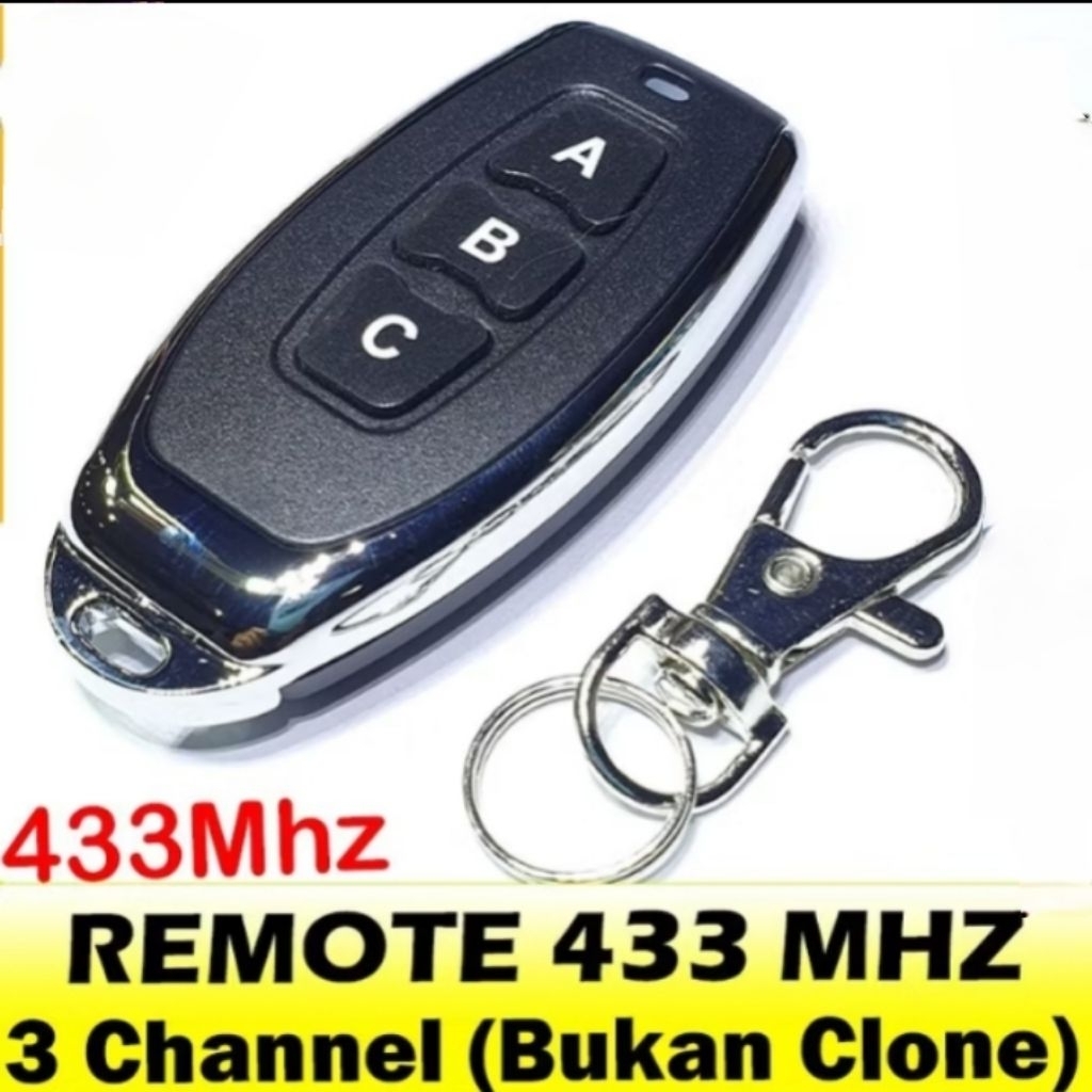 Remote 433Mhz 433 Mhz  1 ch 2 ch 3 ch 4 ch 1 2 3 4 ch channel transmiter