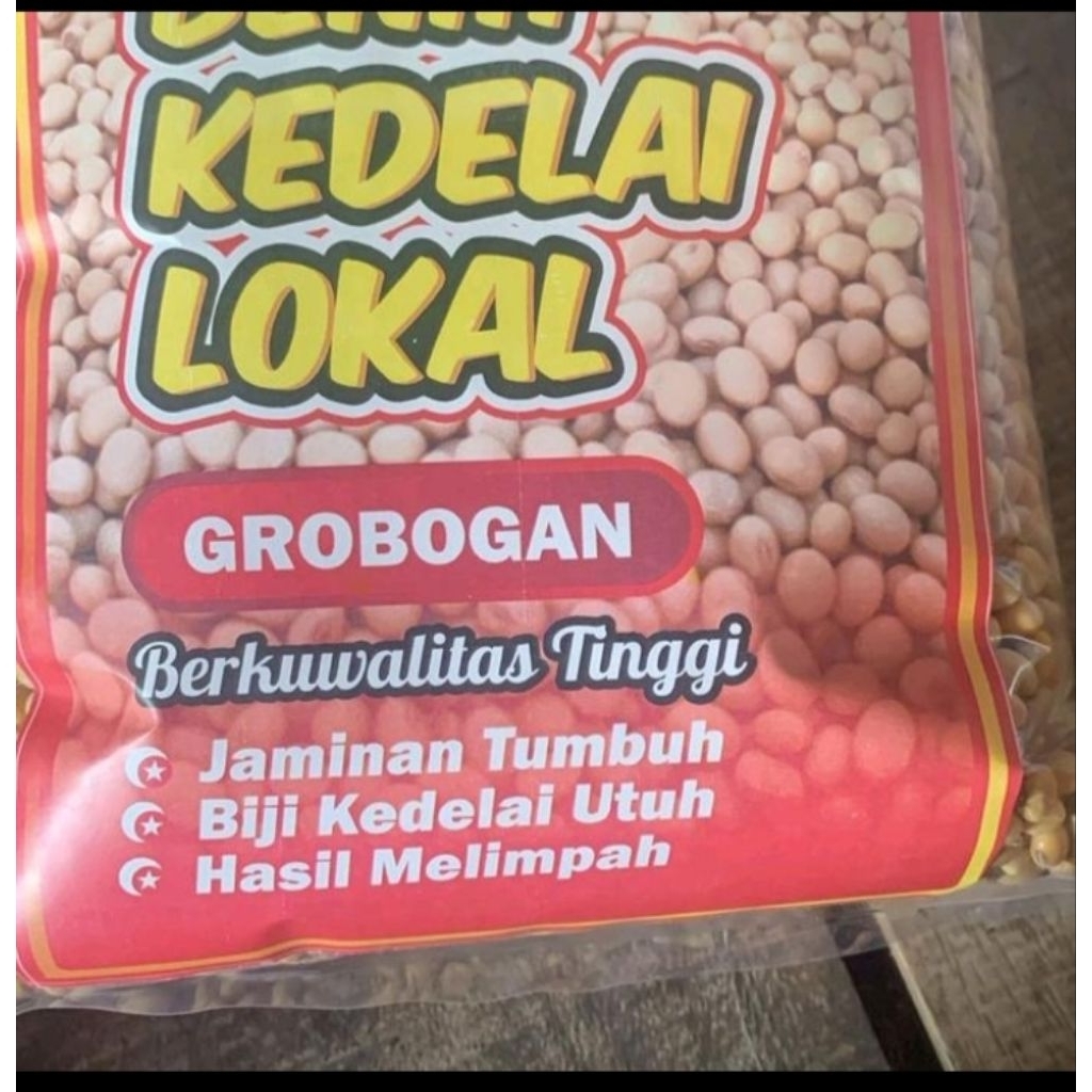 1kg benih kedelai lokal kacang kedelai Grobogan