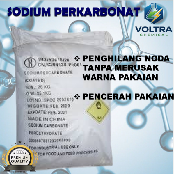 [VOLTRA] Sodium Percarbonate / Sodium Perkarbonat 25Kg