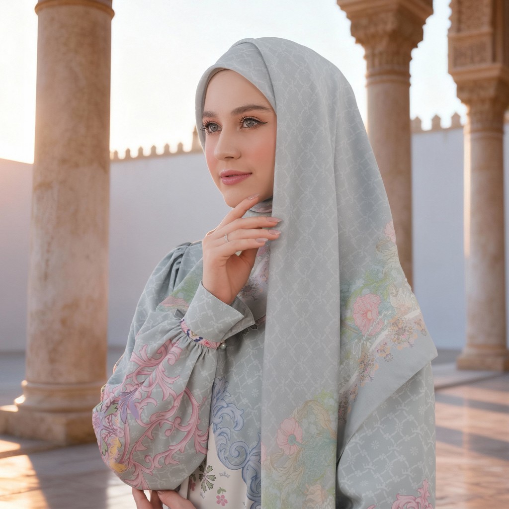 LAURITA SCARF | OFFICIAL HIJAB MANDJHA IVAN GUNAWAN SEMARANG