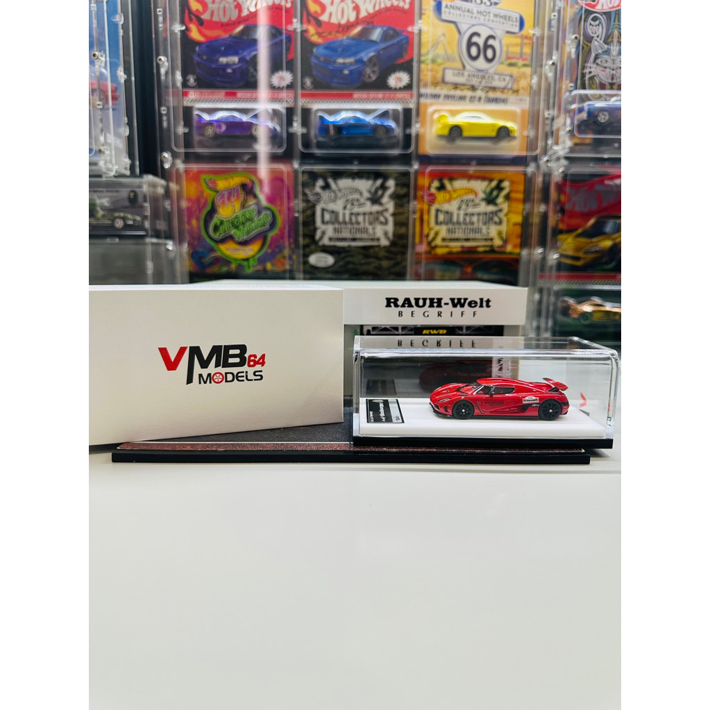 VMB Models 1:64 Koenigsegg Agera R Super Velocity Red