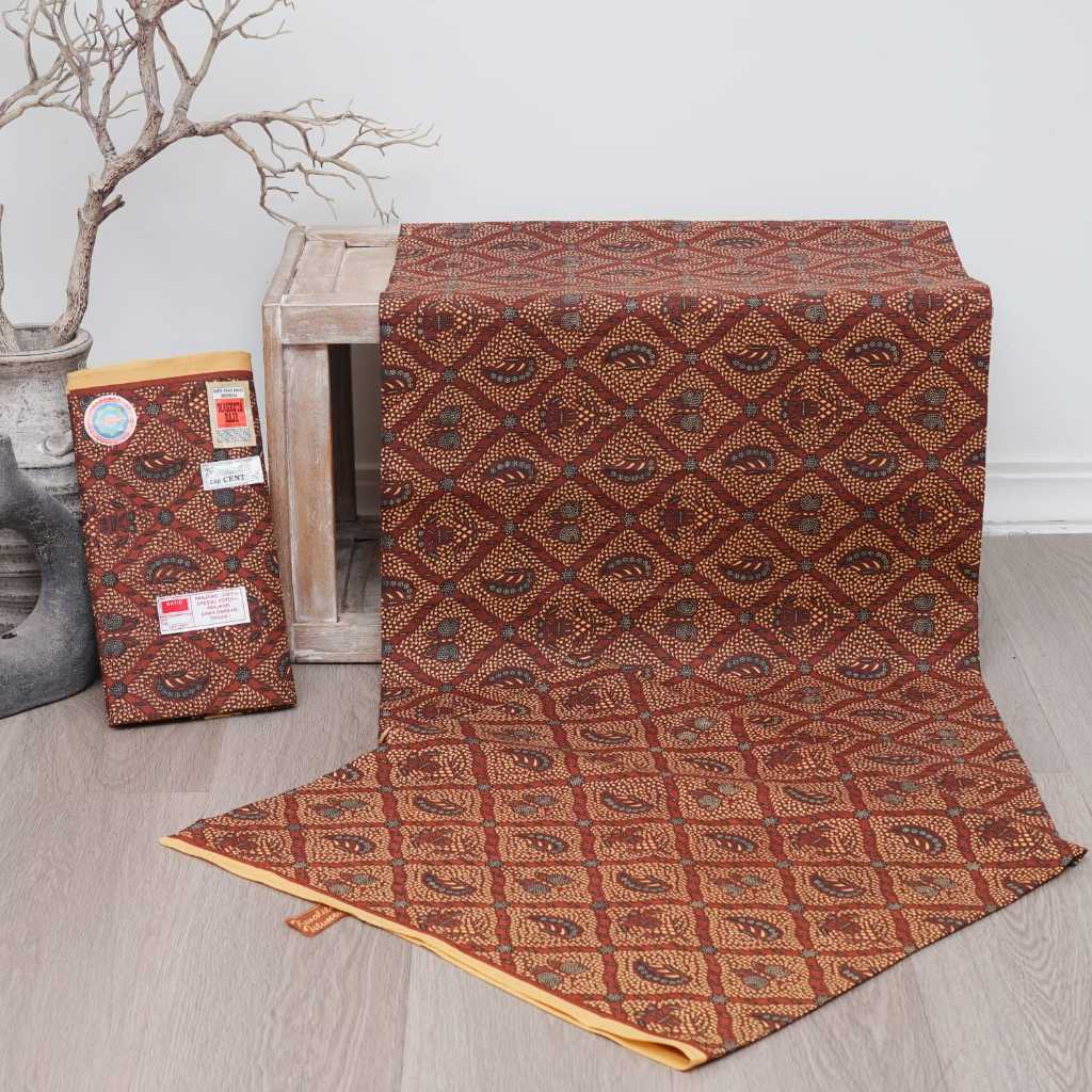 Batik Kain Panjang Batik Mahkota Raja Super Asli CapCent Kain Jarik Batik Tapih Sewek Samping Kain T