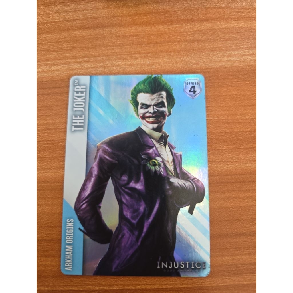 Injustice Card Series 4 – THE JOKER Arkham Origins FOIL / Hologram