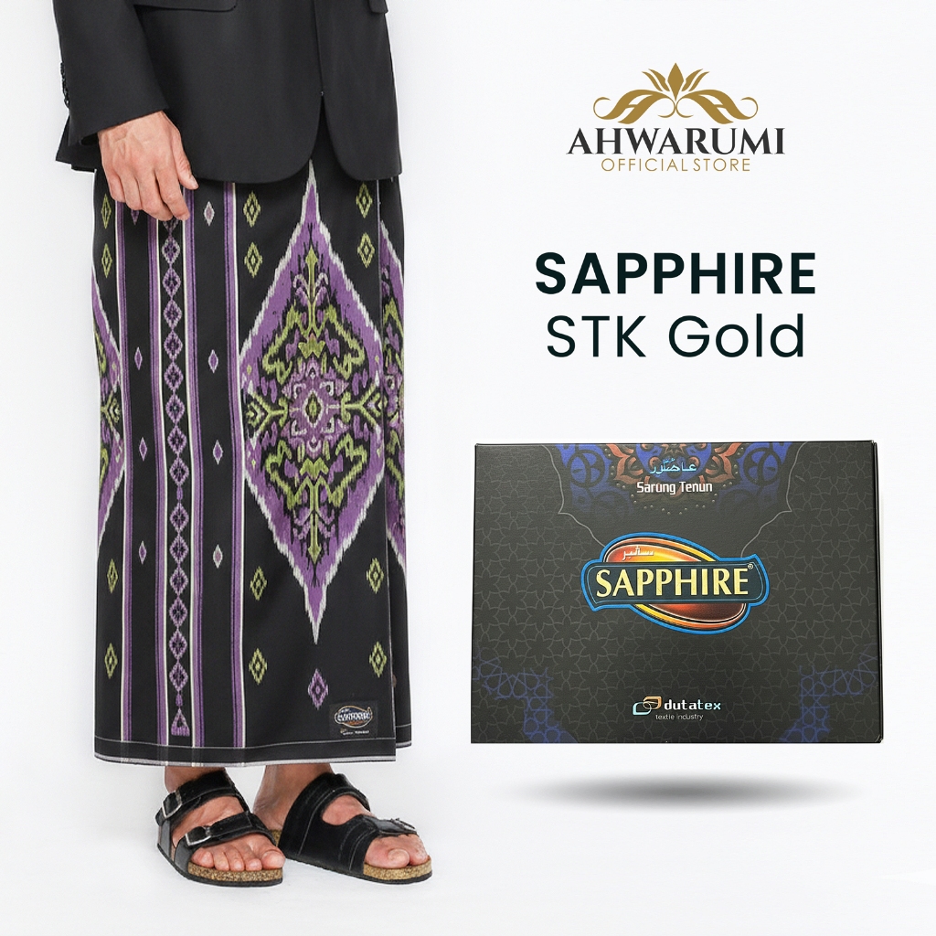 Ahwarumi - Sarung Sapphire STK Gold